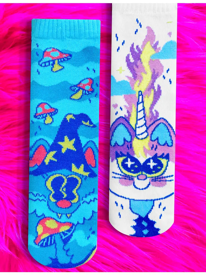 Abra and Catabra | Kids Socks | Mismatched Fun Socks