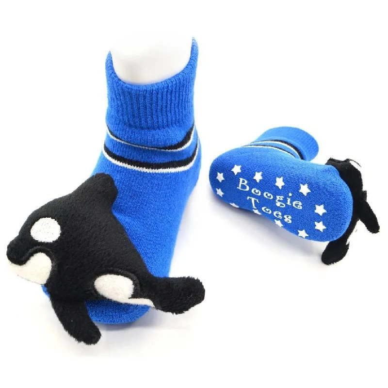 Baby Orca Boogie Toes | Rattle Socks