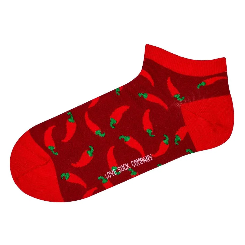 Chili Pepper Ankle Socks (Unisex)