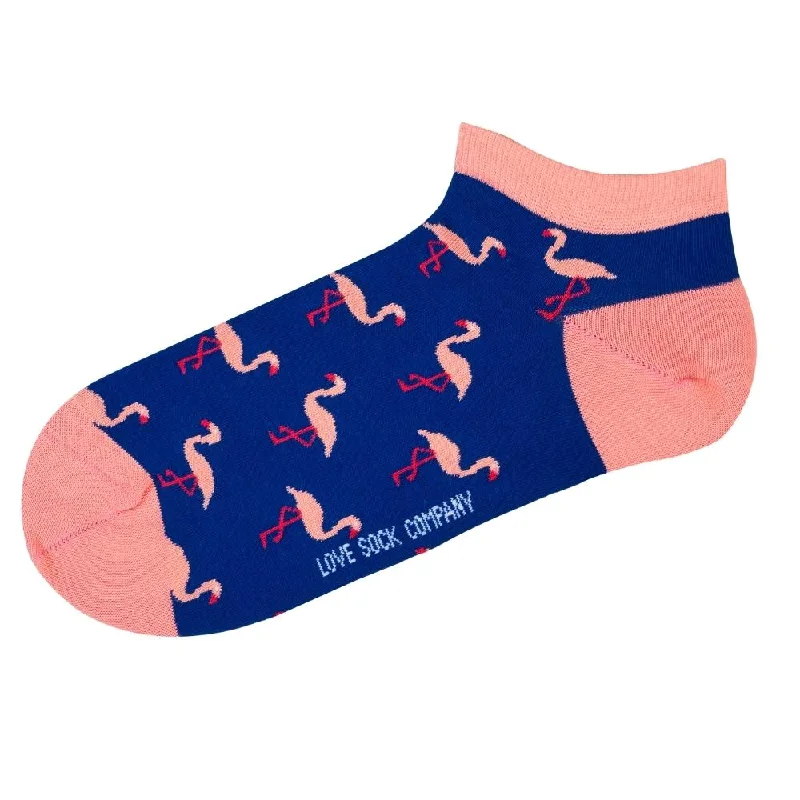 Flamingo Ankle Socks (Unisex)