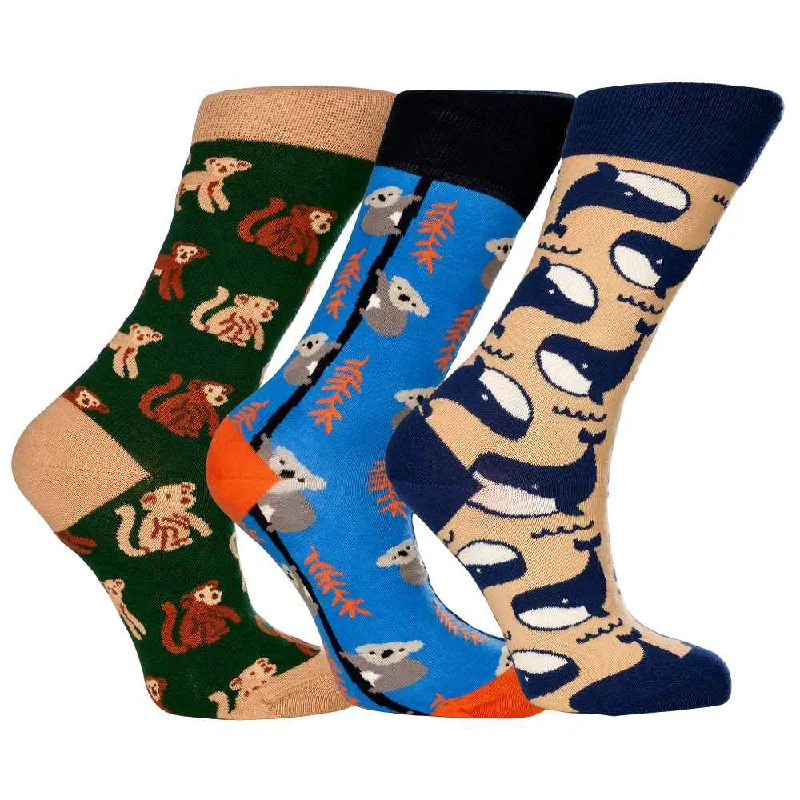 Women's Novelty Socks Gift Set - Organic Cotton, Aussie