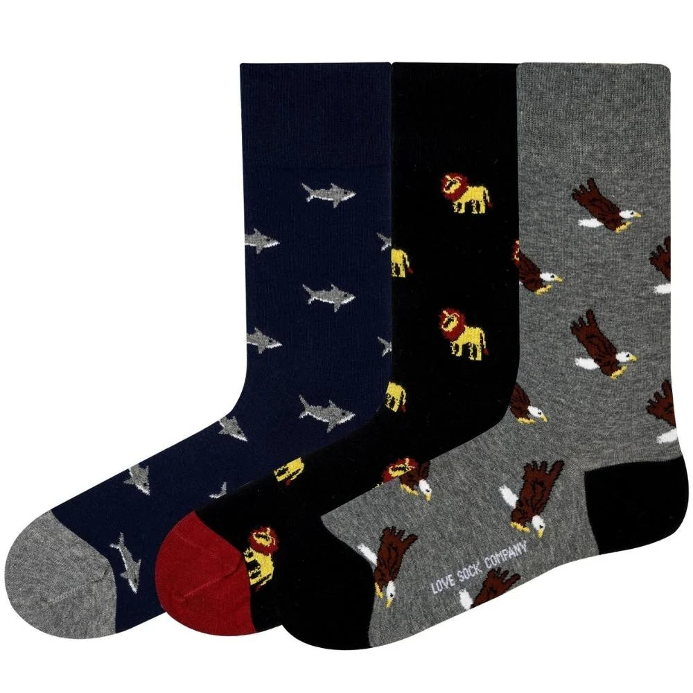 Love Sock Company Women's Animal Kingdom Bundle