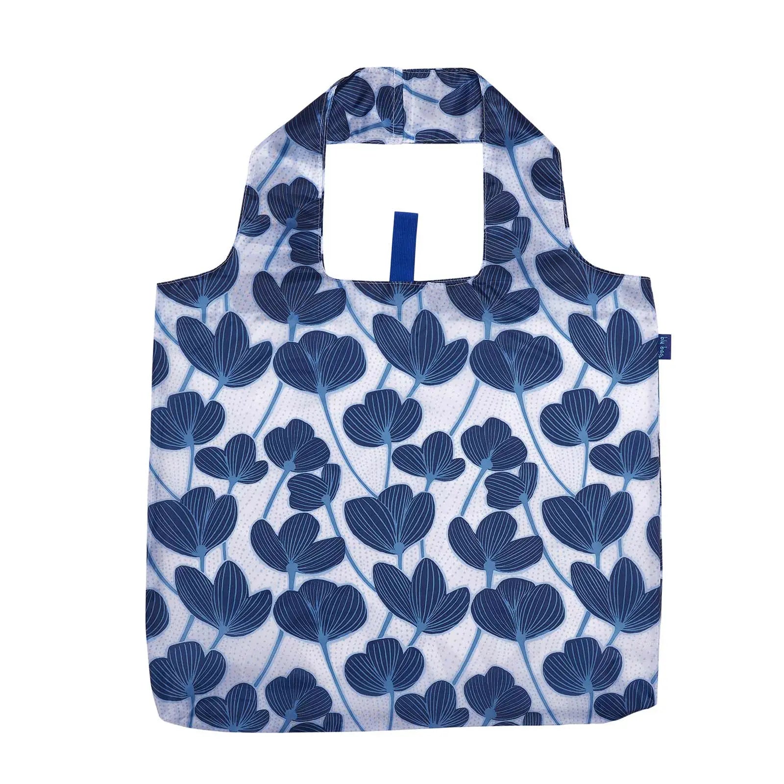 Modern Poppy | 'Blu Bag' | Reusable Bag