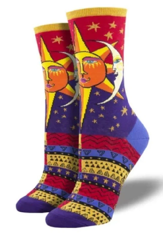 Sun And Moon | Laurel Burch | Women's Crew