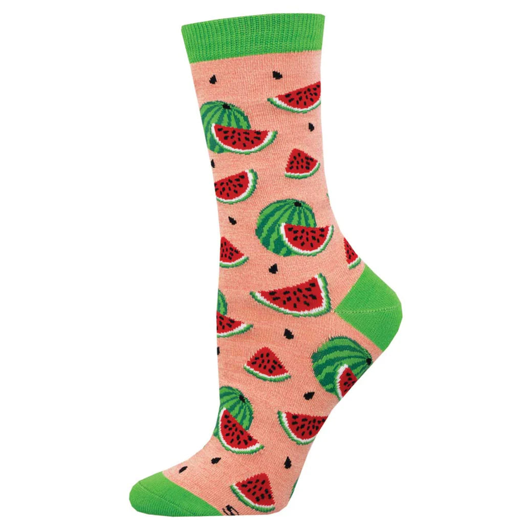 Watermelon | Women's Bamboo Crew