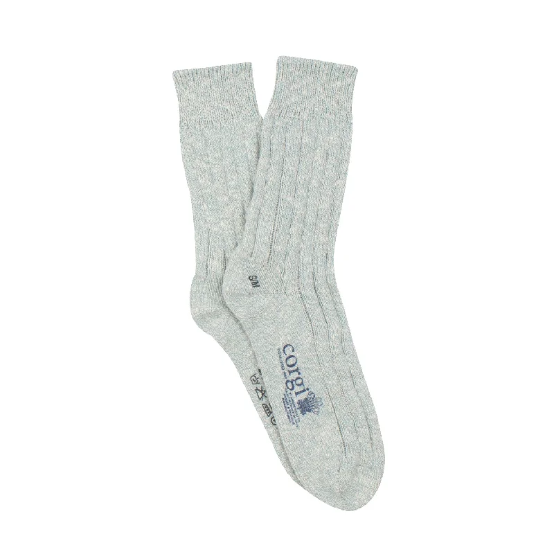 Women's Rib Pure Cotton Marl Socks