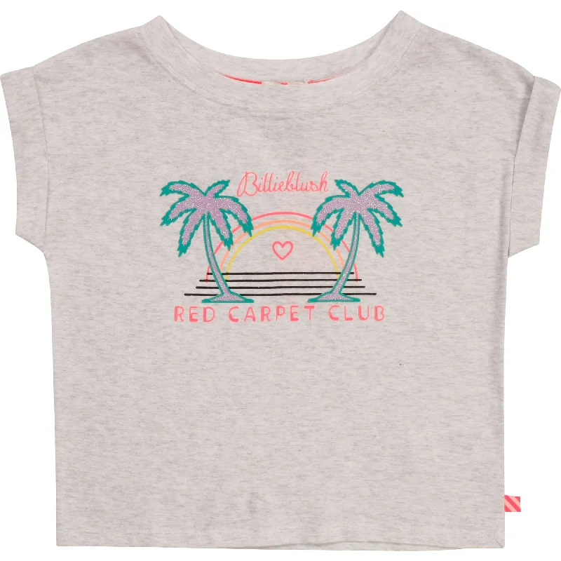 Billieblush T-Shirt Spring 1 Light Gray