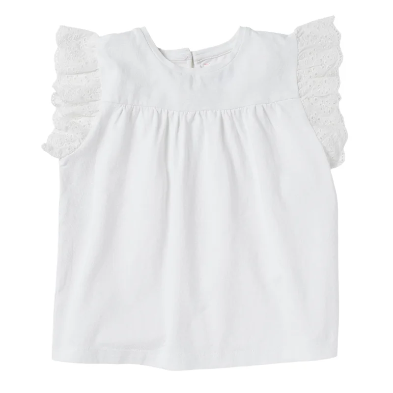 Bonheur du Jour Paris Baby+Girl Tee Shirt White