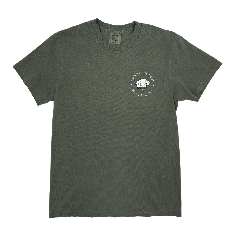 Booffalo! Moss Green Short Sleeve Shirt