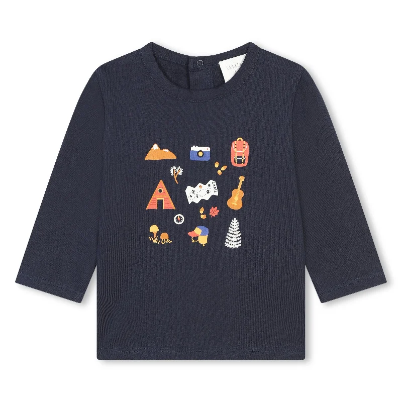 Carrement Beau Long Sleeve T-Shirt - Navy