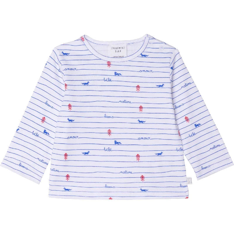 Carrément Beau Long Sleeve T-Shirt Fall 1 White