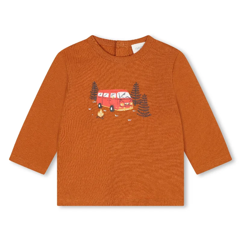 Carrement Beau Long Sleeve T-Shirt - Light Chocolate Brown