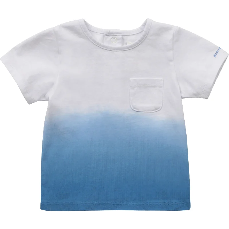 Carrement Beau Short Sleeves T-Shirt Spring 2 White Blue