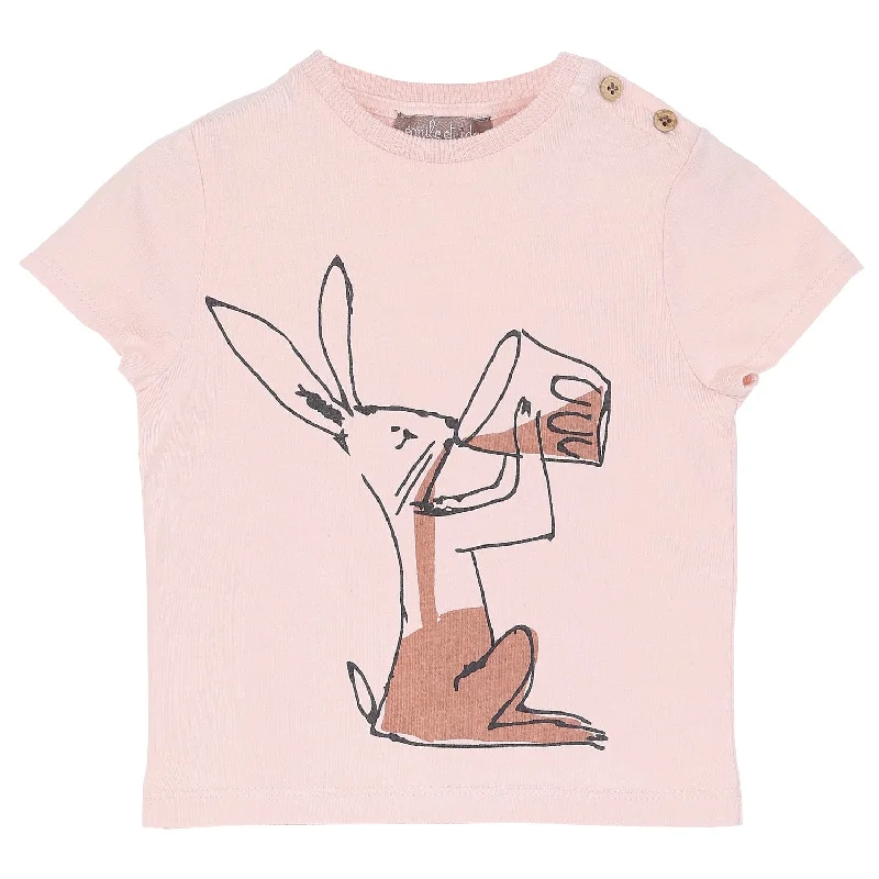 Emile et Ida Tee Shirt Poudre Mentalo