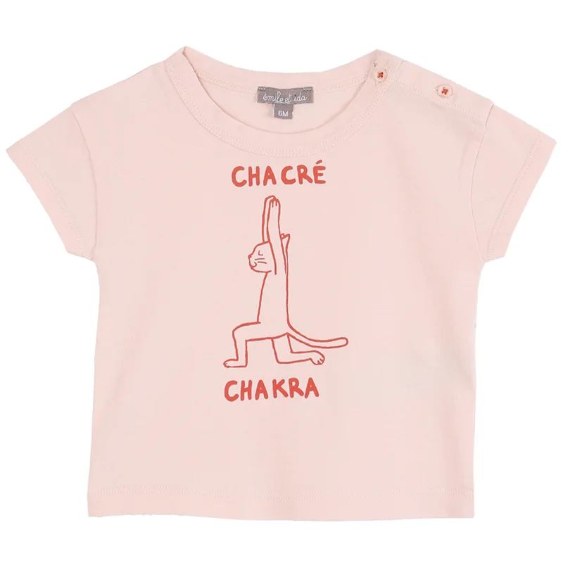 Emile et Ida Tee Shirt Rose