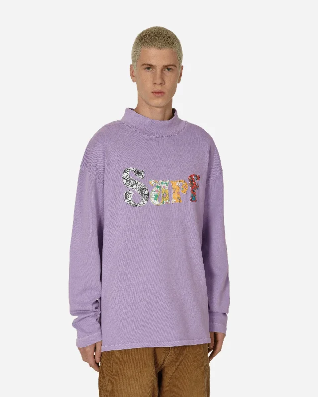 Surf Patch Longsleeve T-Shirt Purple