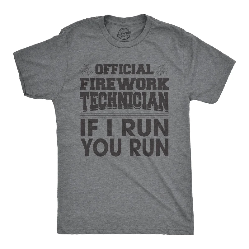 Firework Technician Men's T Shirt