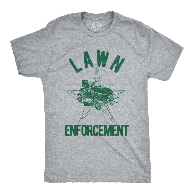 Lawn Enforcement Men's T Shirt