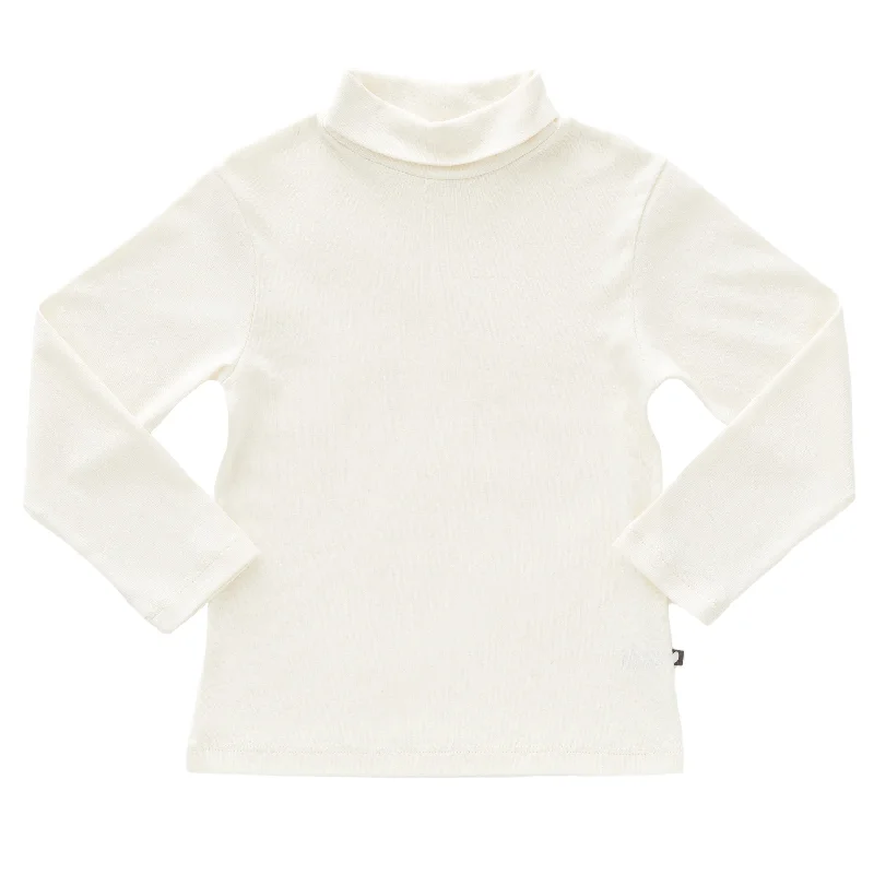 Oeuf Turtleneck White