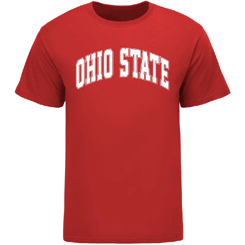 THE® Branded Ohio State Buckeyes Identity Arch Scarlet Tee