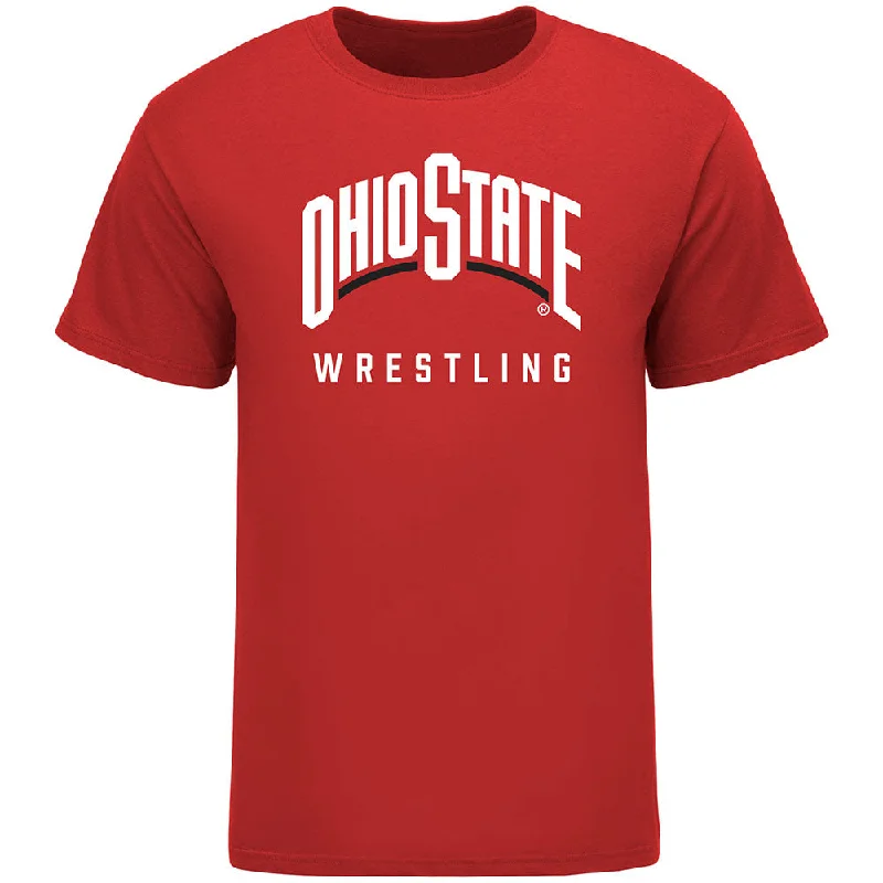 Ohio State Buckeyes Wrestling Scarlet T-Shirt