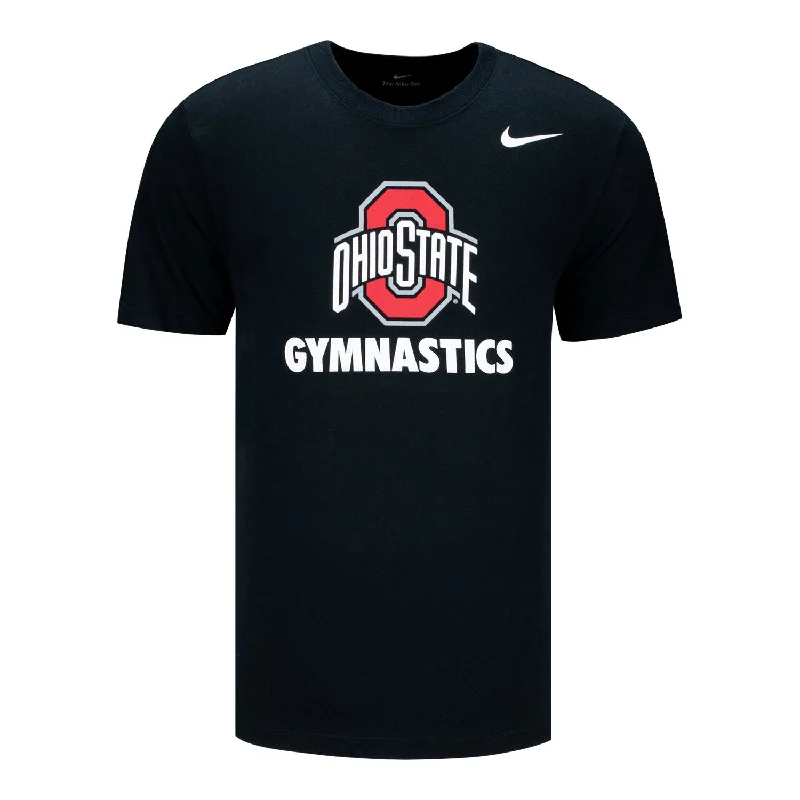 Ohio State Buckeyes Nike Gymnastics Black T-Shirt