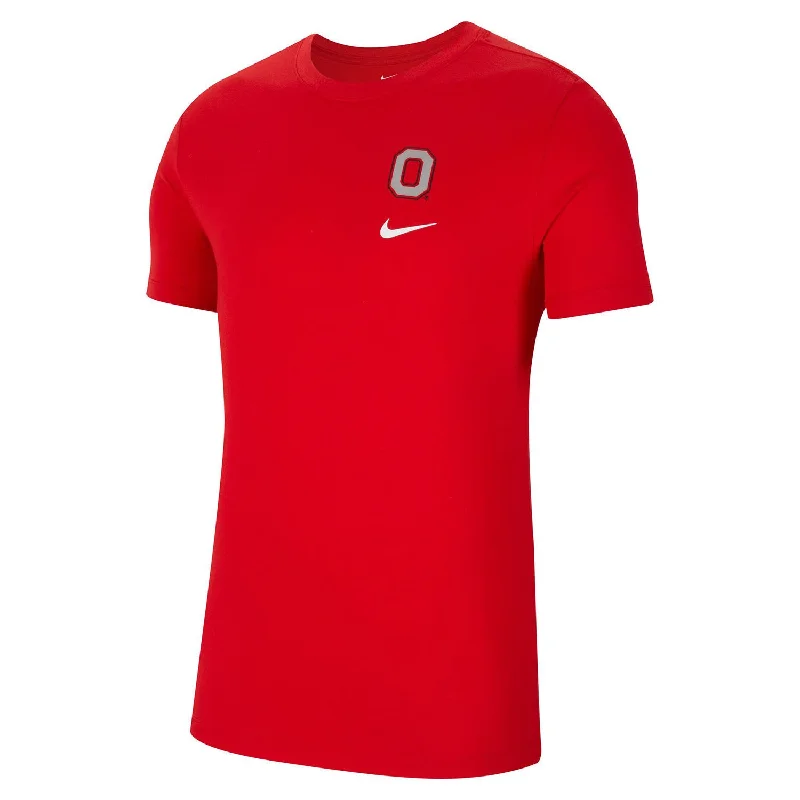 Ohio State Buckeyes Nike Dri-FIT Cotton DNA Scarlet T-Shirt