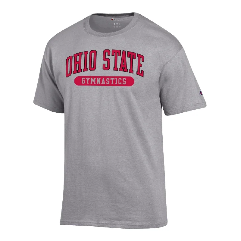 Ohio State Buckeyes Gymnastics Gray T-Shirt