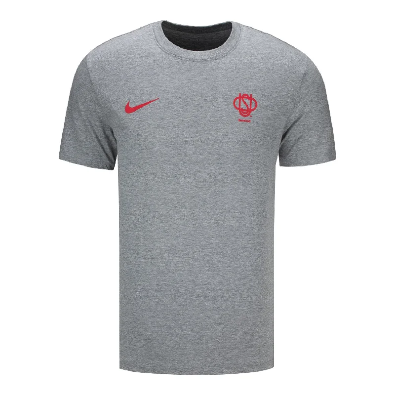 Ohio State Buckeyes Nike Vintage Baseball Gray T-Shirt