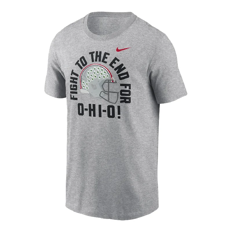 Ohio State Buckeyes Nike Fight for Ohio Gray Short Sleeve T-Shirt