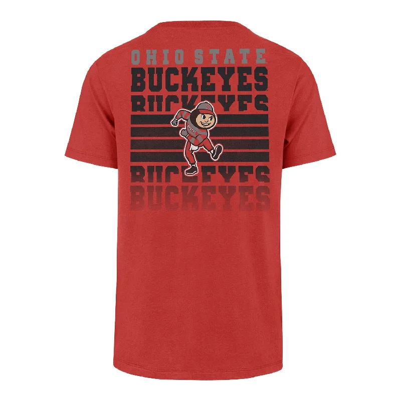 Ohio State Buckeyes 47 Brand Primary Logo/Brutus T-Shirt