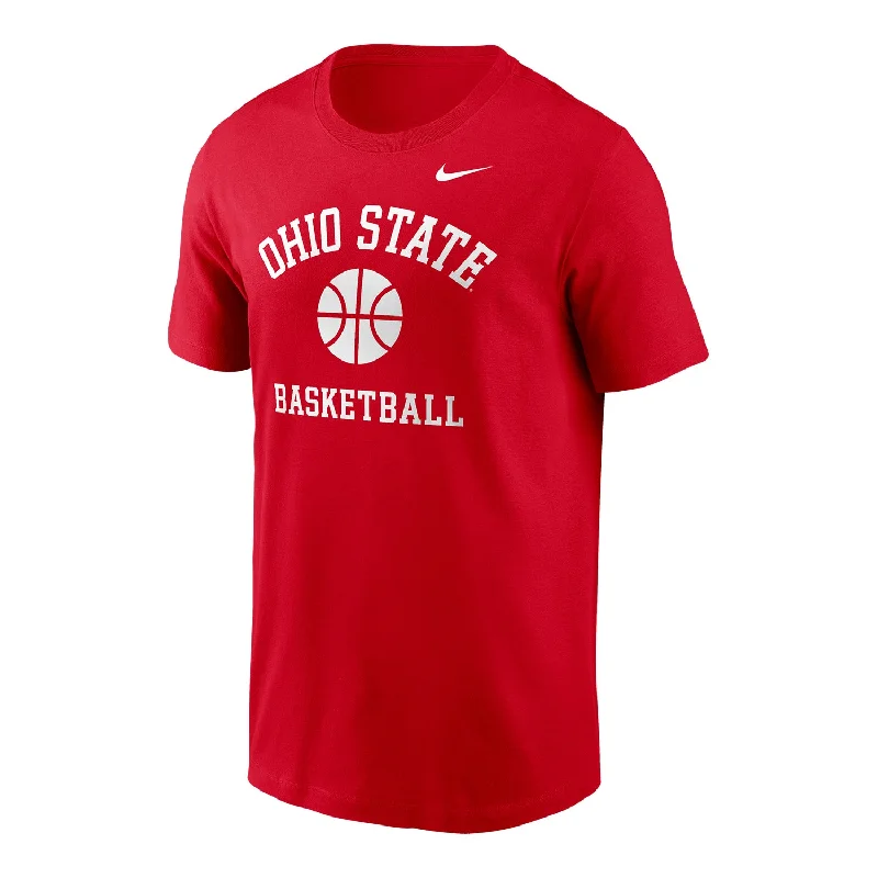 Ohio State Buckeyes Nike Basketball Scarlet T-Shirt