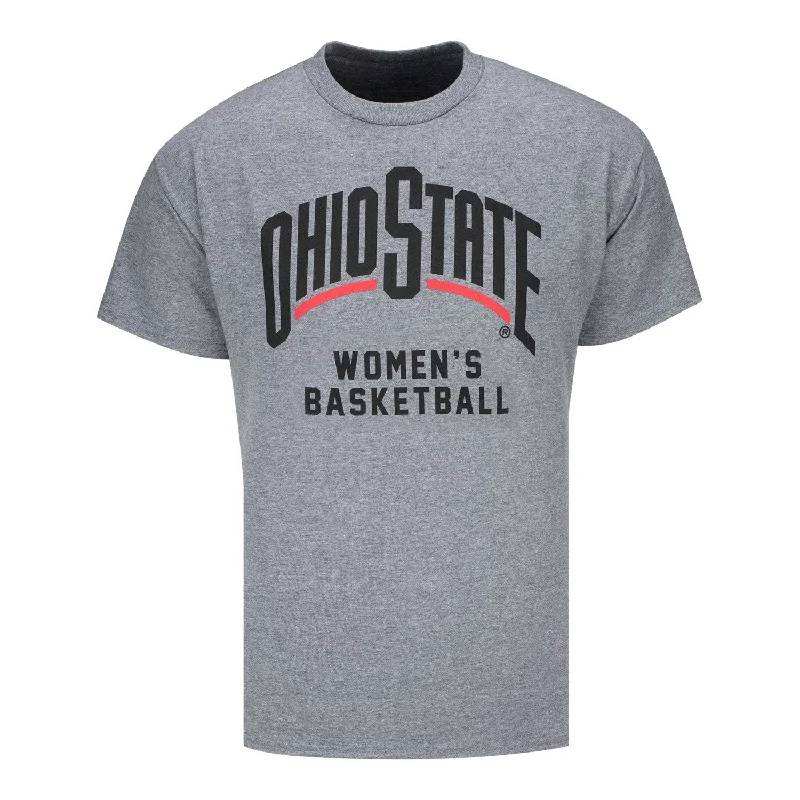 Ohio State Buckeyes Women's Basketball Gray T-Shirt