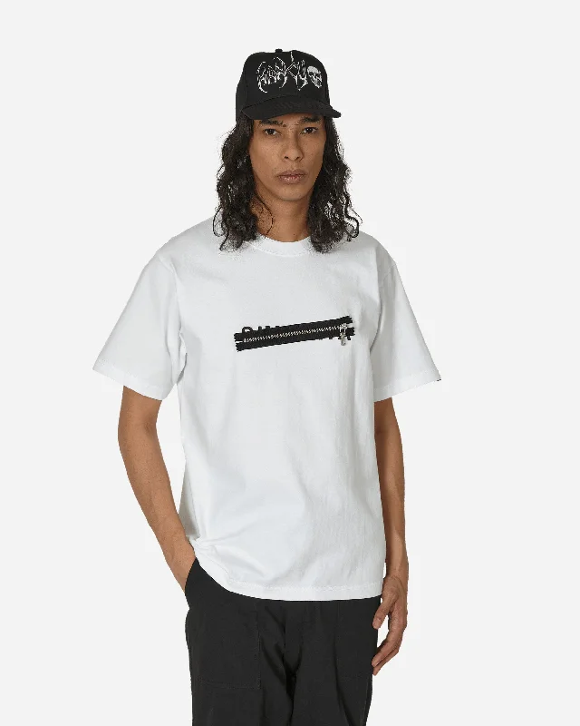 P-Zip T-Shirt White