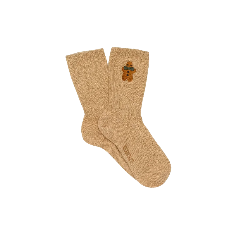 Lala Socks | Gingerbread | Biscuit