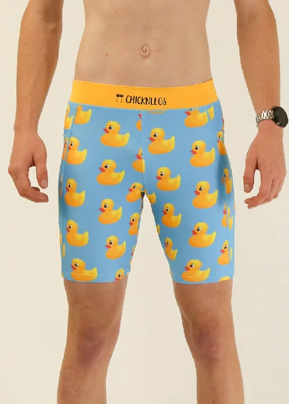 Men's Rubber Ducky 8" Half Tights