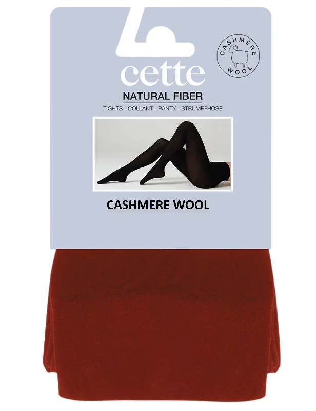 Cette Lima Cashmere Wool Tights Cardinal