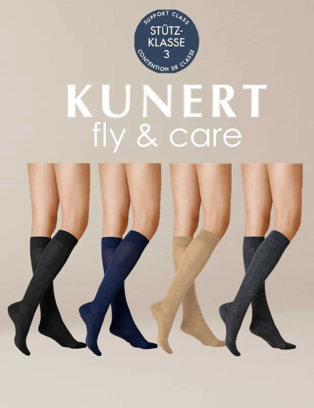 Kunert Fly & Care Cotton Compression Knee High Sock 268800