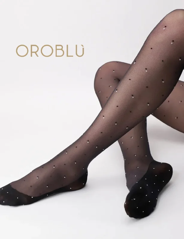 Oroblu Eco Sneakers Dot Recycled Yarn Tights VOBC67801