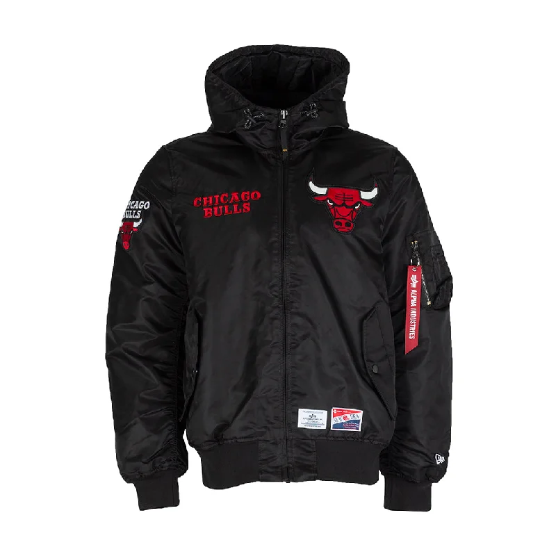 Bulls Alpha Bomber Jacket - Mens