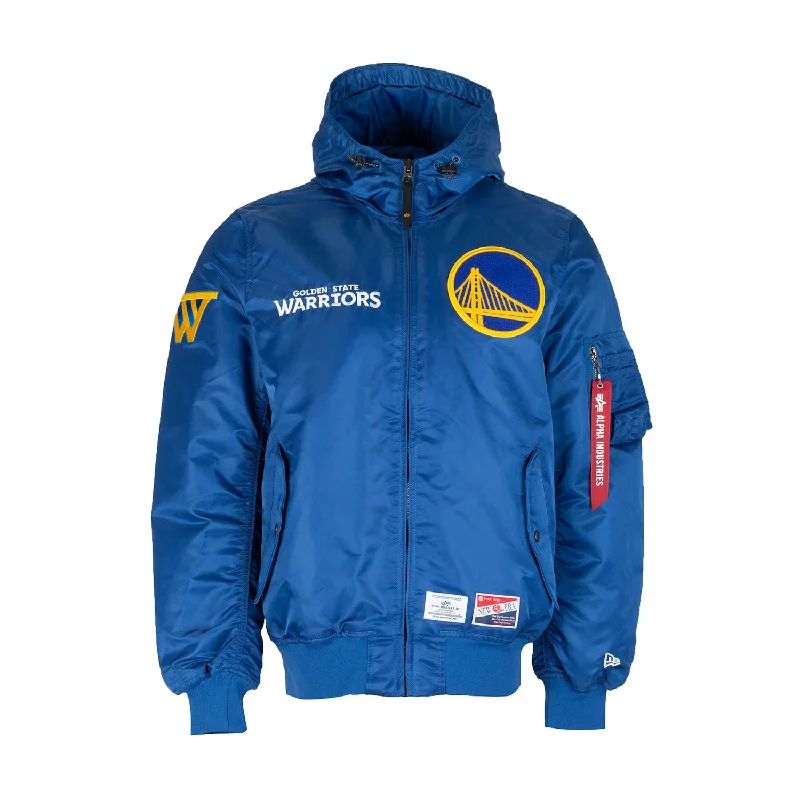 Warriors Alpha Bomber Jacket - Mens