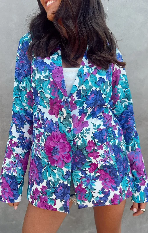 Ezra Blazer ~ Magenta Blooms