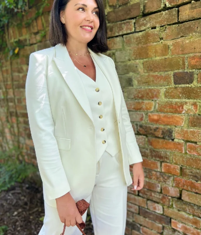 Ivory Tailored Blazer