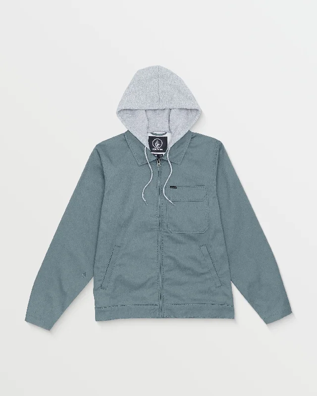 Korman Hood Jacket - Dark Slate