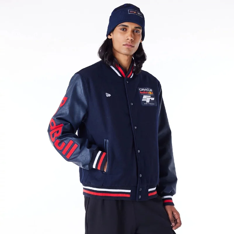 Red Bull Sim Racing Navy Varsity Jacket