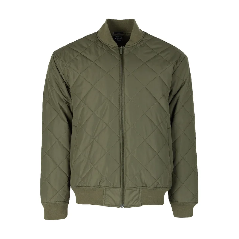 Quilted Bomber - Mens